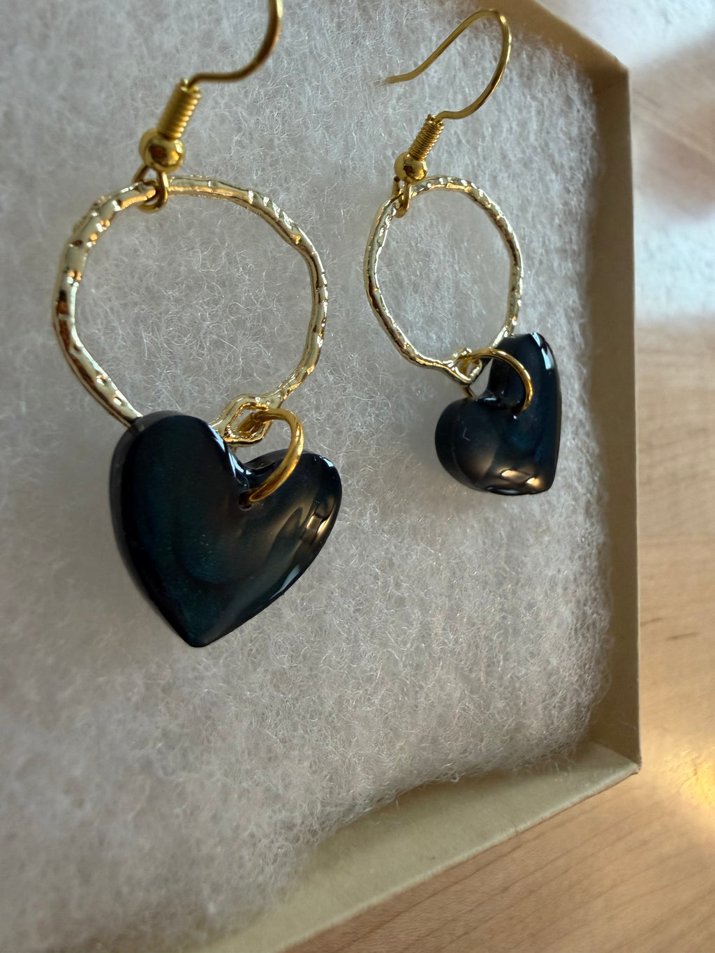 Emerald Drop Hearts